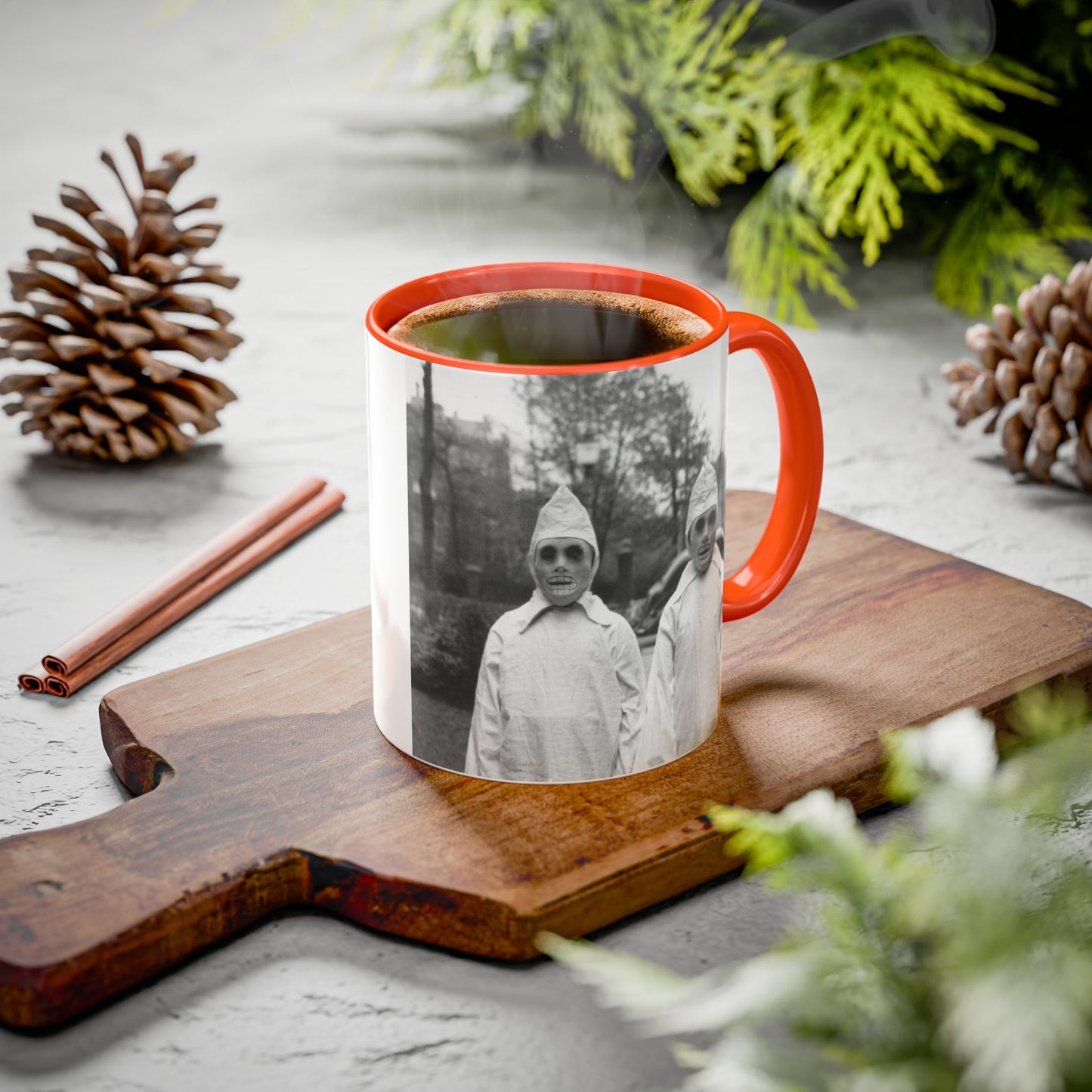 1940's Everyday is Halloween Ghouls Colorful Mug
