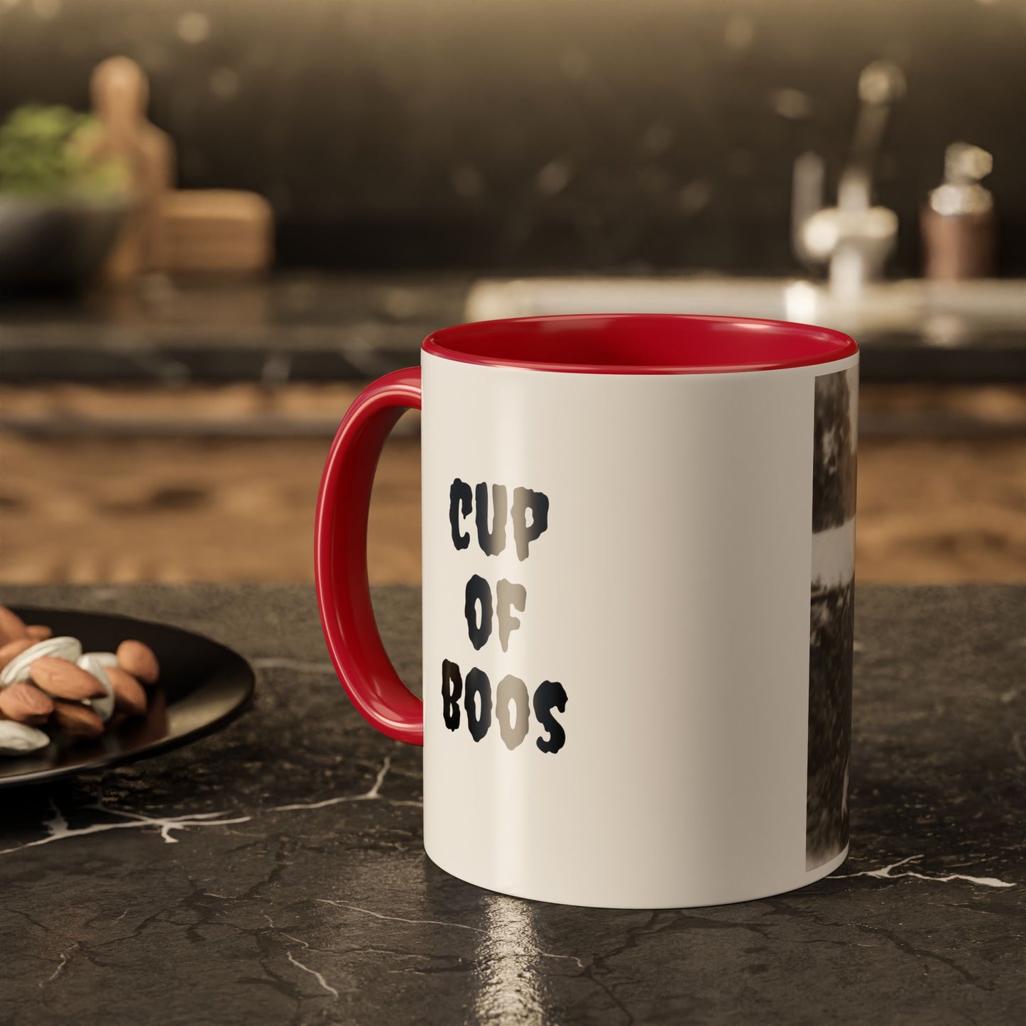 2 1940's Kids in Masks Colorful Mug