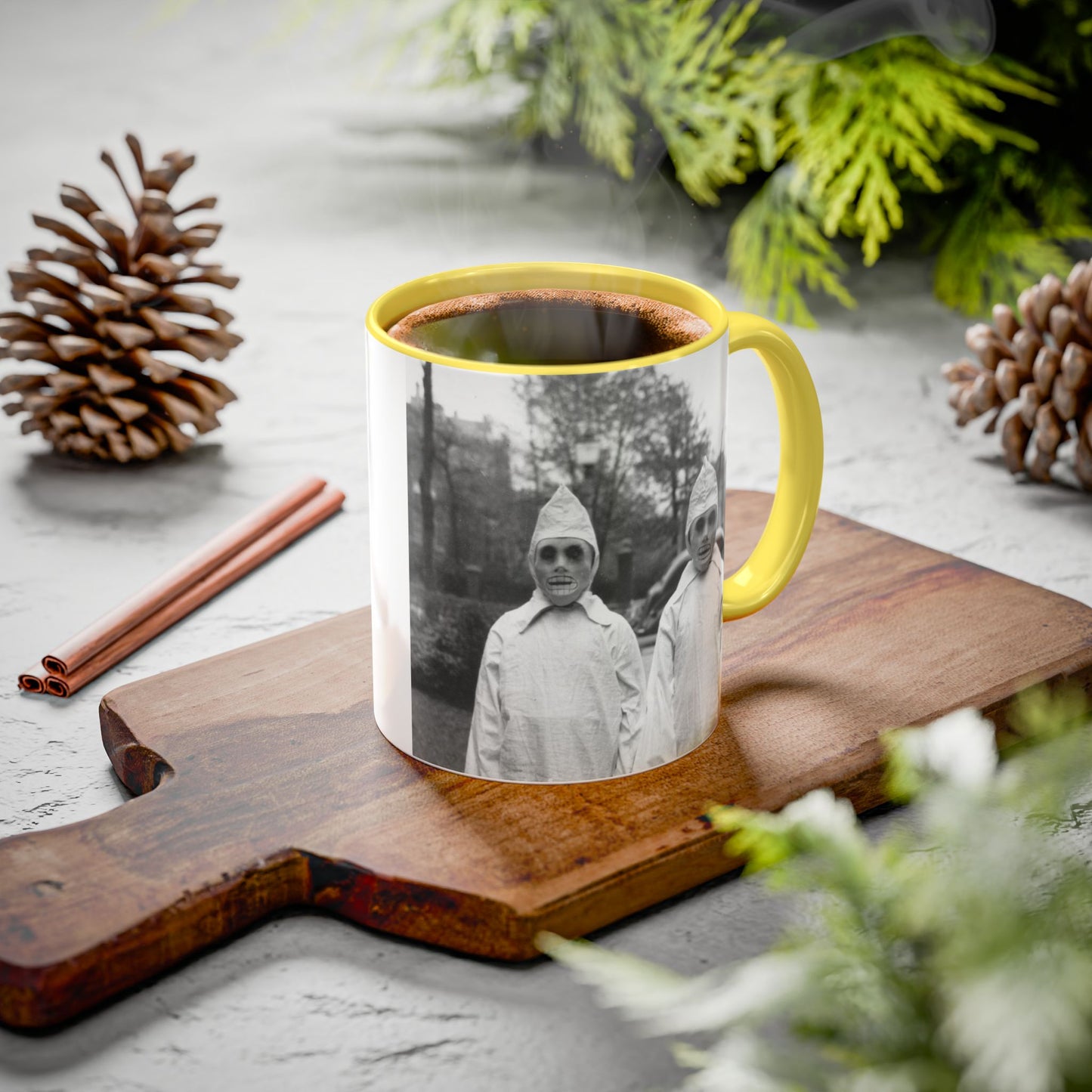 1940's Everyday is Halloween Ghouls Colorful Mug