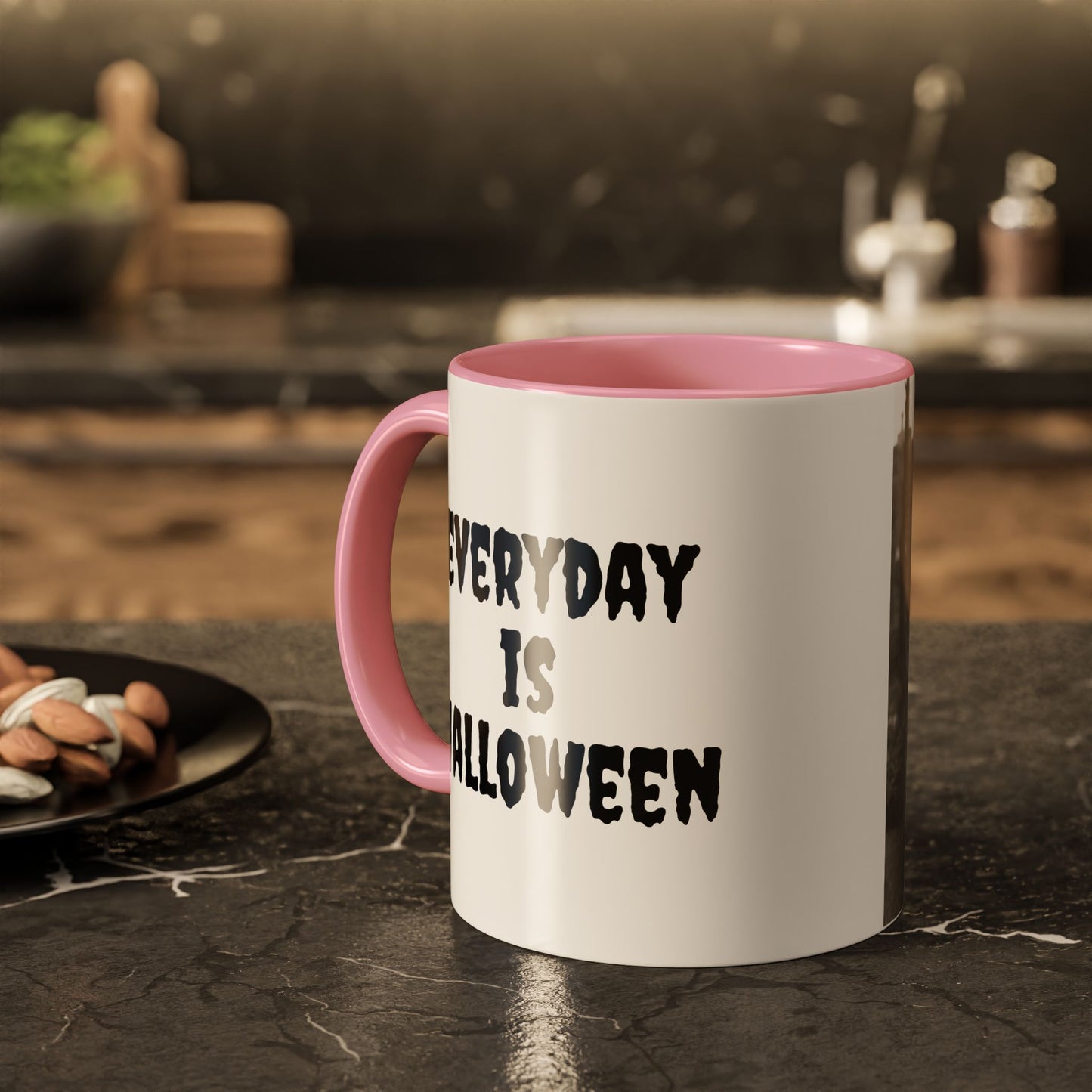 1940's Everyday is Halloween Ghouls Colorful Mug