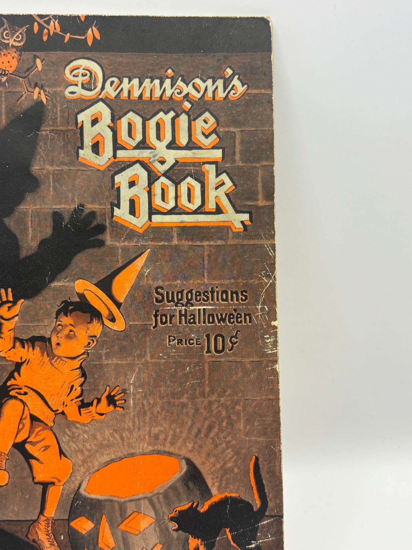 Vintage Halloween 1923 Softcover Dennison Bogie Book
