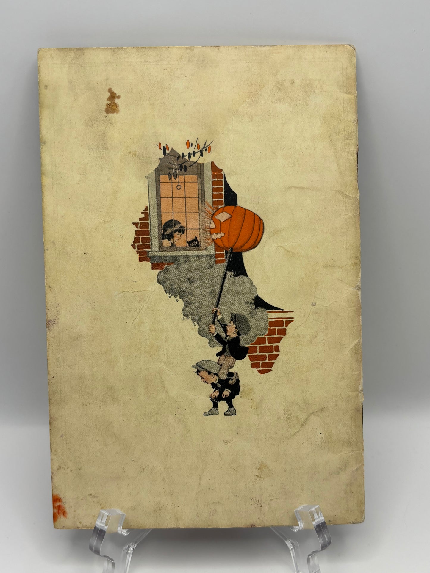 Vintage Halloween 1923 Softcover Dennison Bogie Book