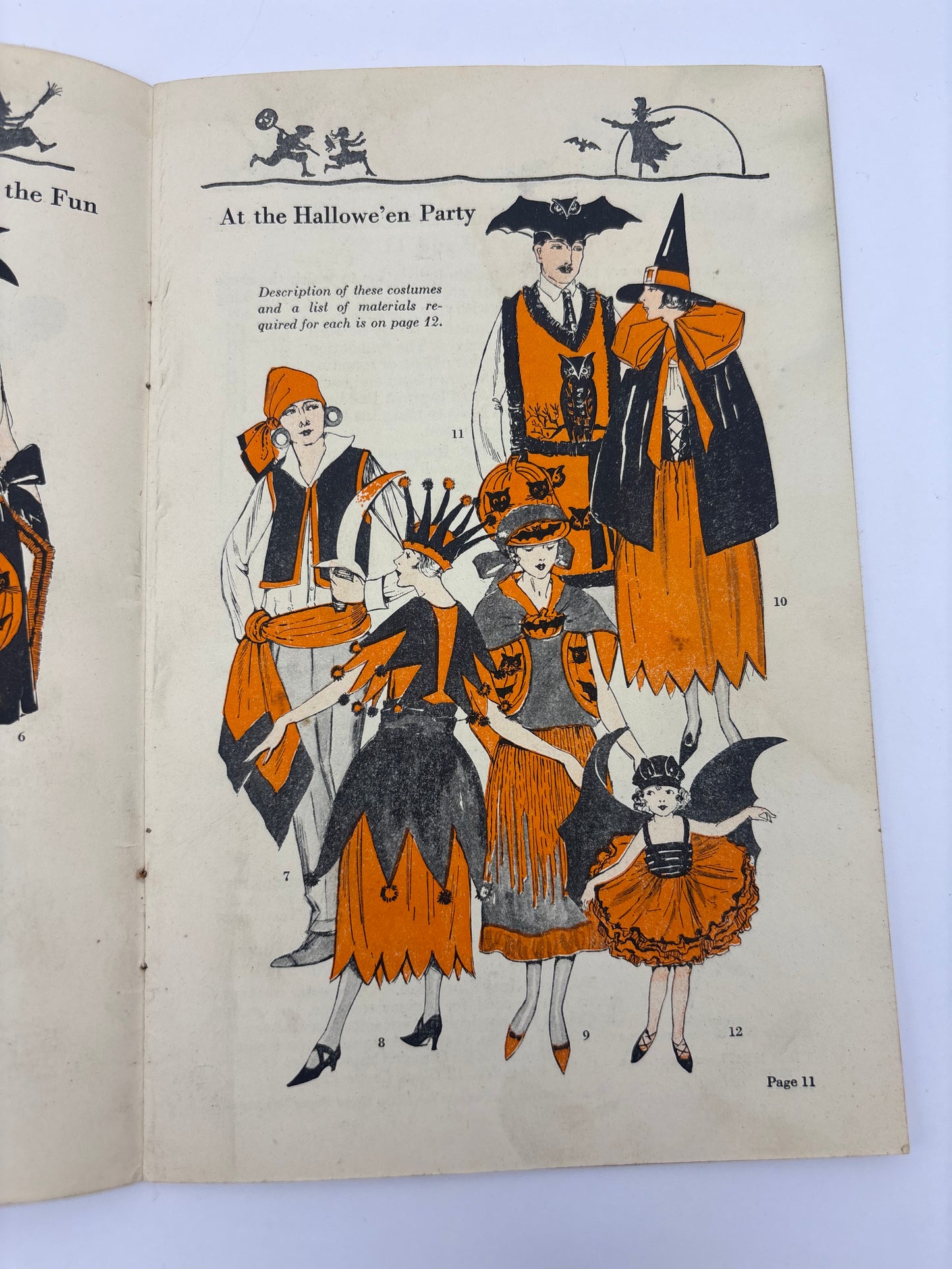 Vintage Halloween 1923 Softcover Dennison Bogie Book