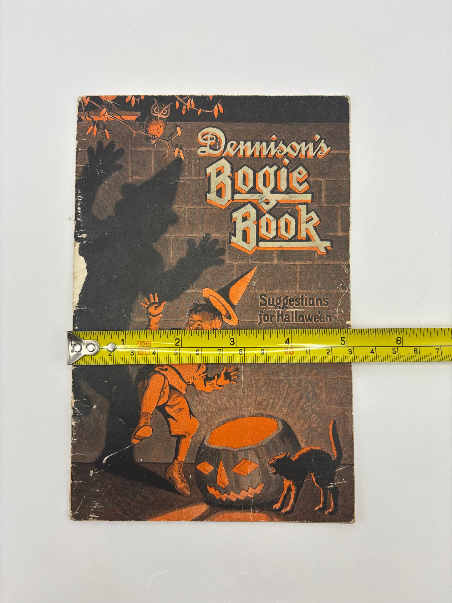 Vintage Halloween 1923 Softcover Dennison Bogie Book