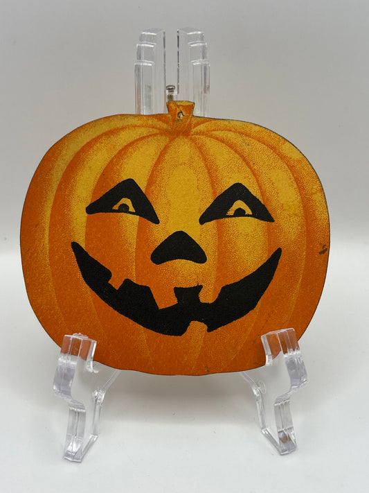 Vintage Halloween 1920s Dennison Small JOL Cut Out Decoration