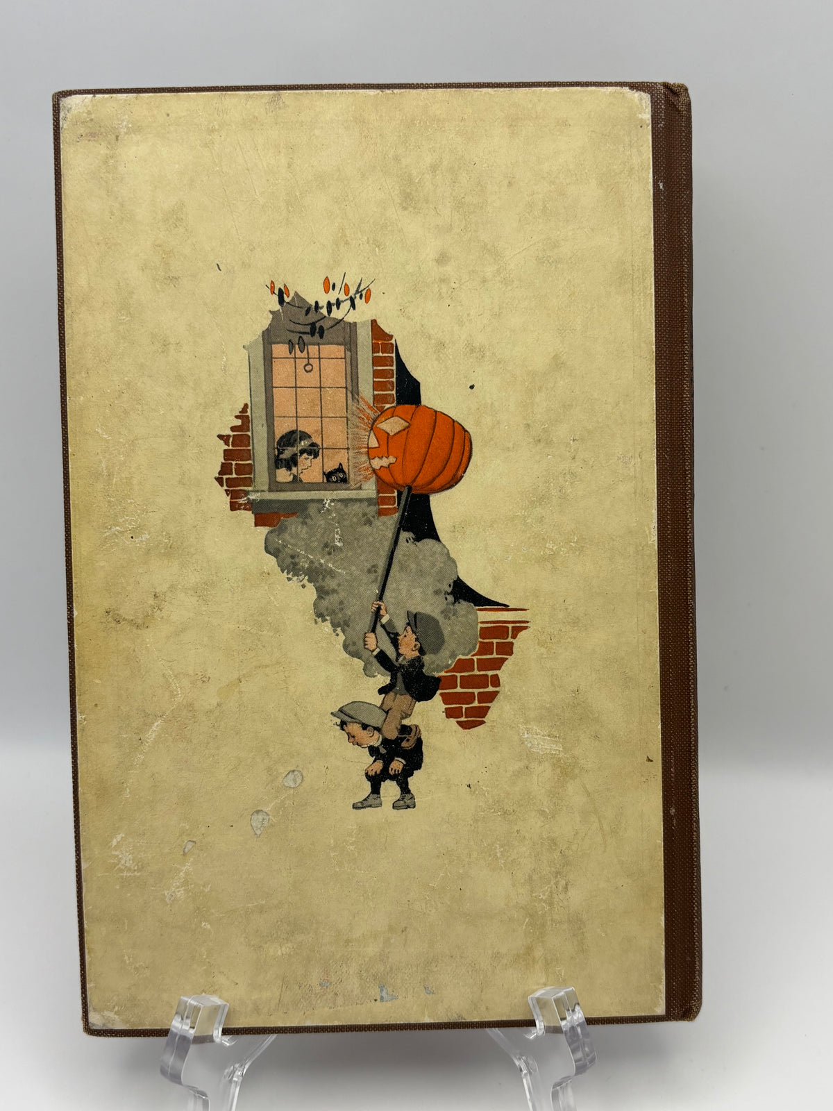 Vintage Halloween RARE 1923 Hardcover Dennsion Bogie Book