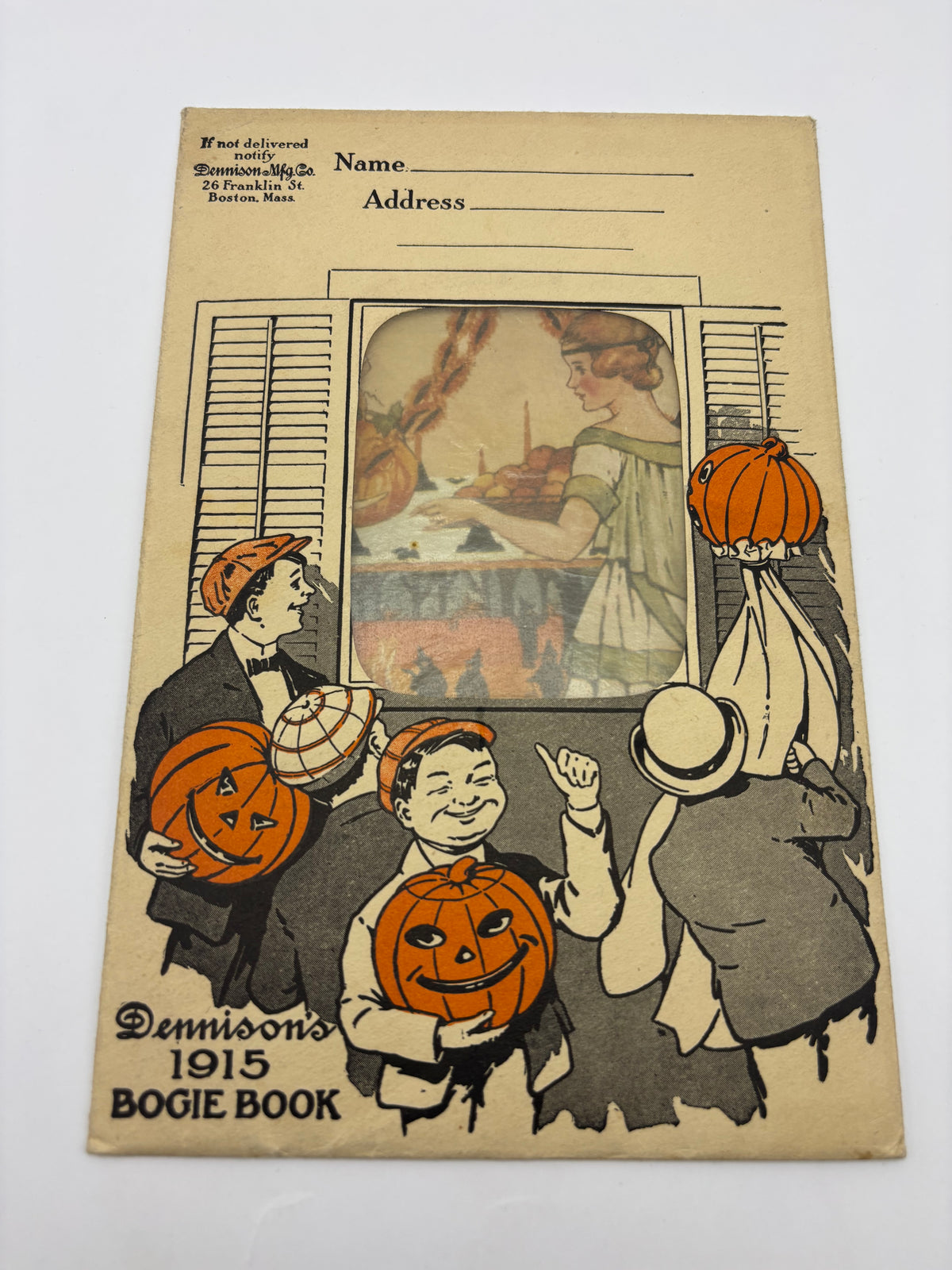 1915 Dennison's Bogie Book in Original Envelope
