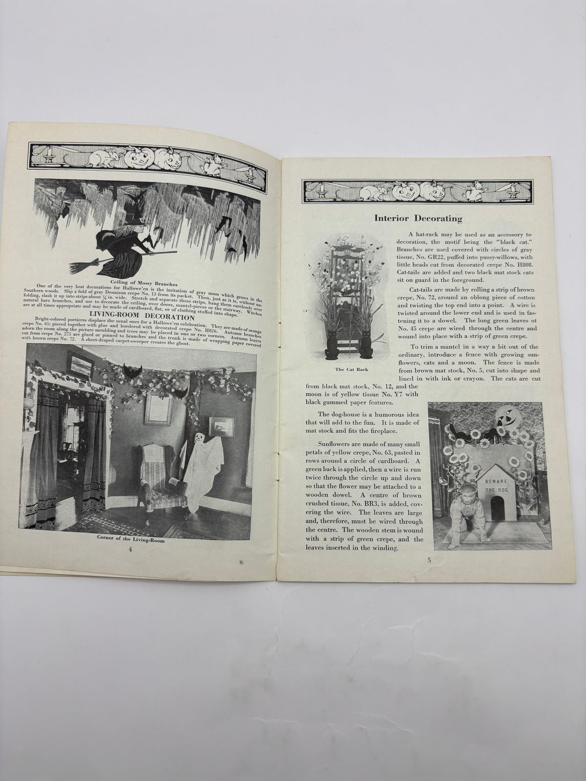 1915 Dennison's Bogie Book in Original Envelope