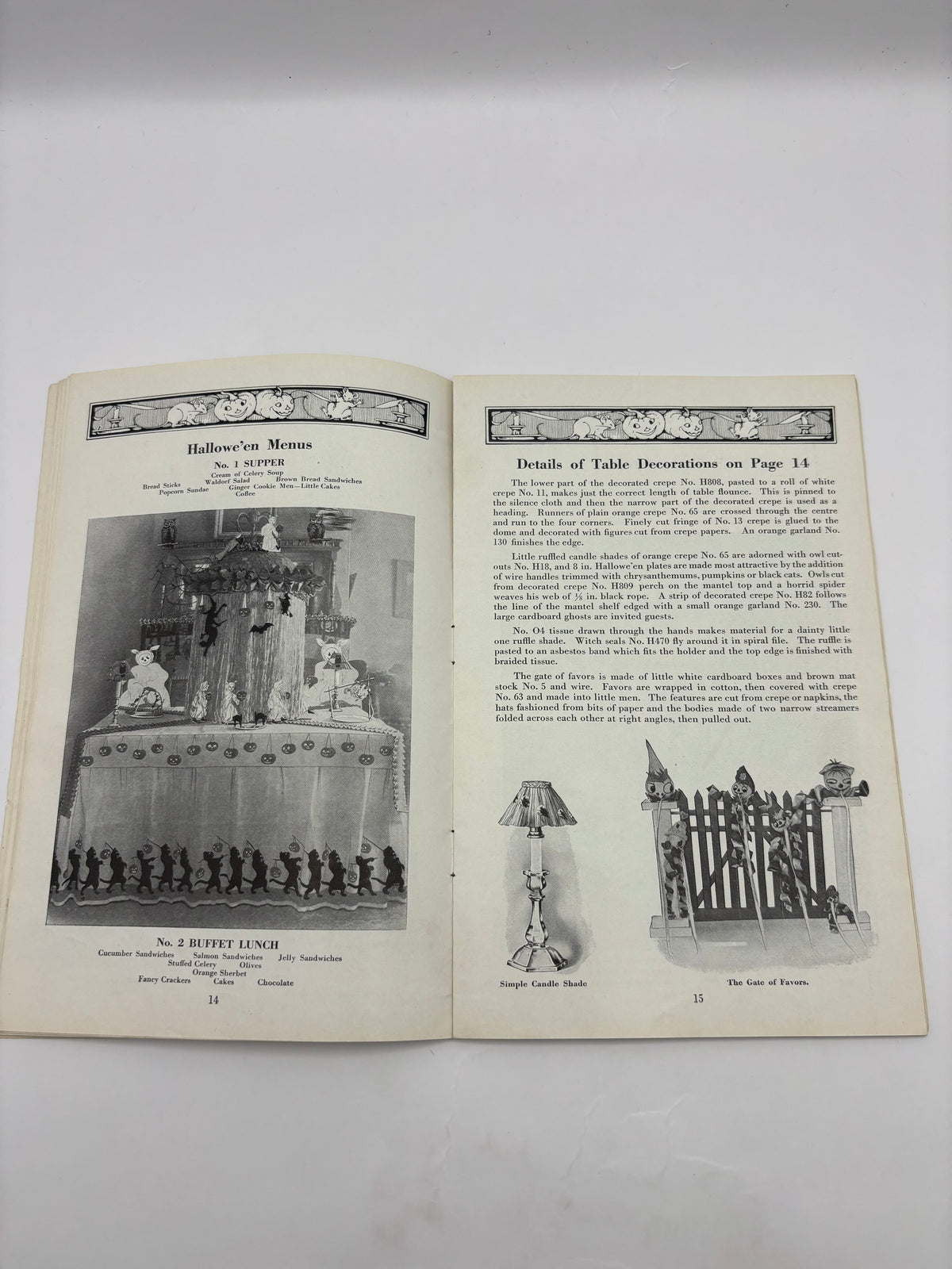 1915 Dennison's Bogie Book in Original Envelope