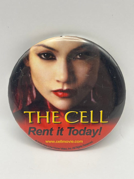 Vintage 2000 The Cell Movie Promo Button
