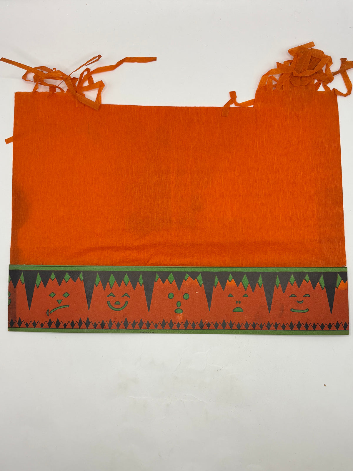 Vintage Halloween 1920s Crepe Paper Halloween Party Hat