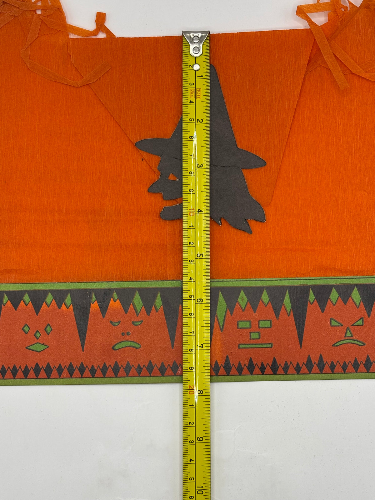 Vintage Halloween 1920s Crepe Paper Halloween Party Hat
