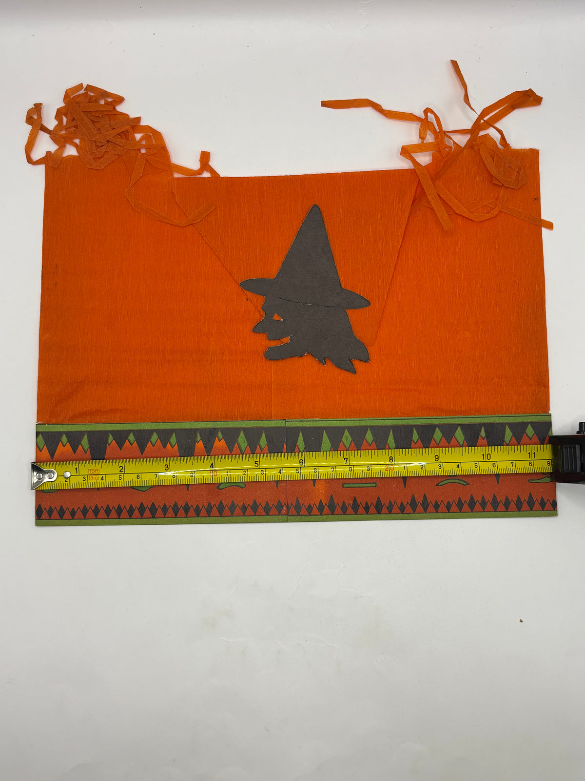 Vintage Halloween 1920s Crepe Paper Halloween Party Hat
