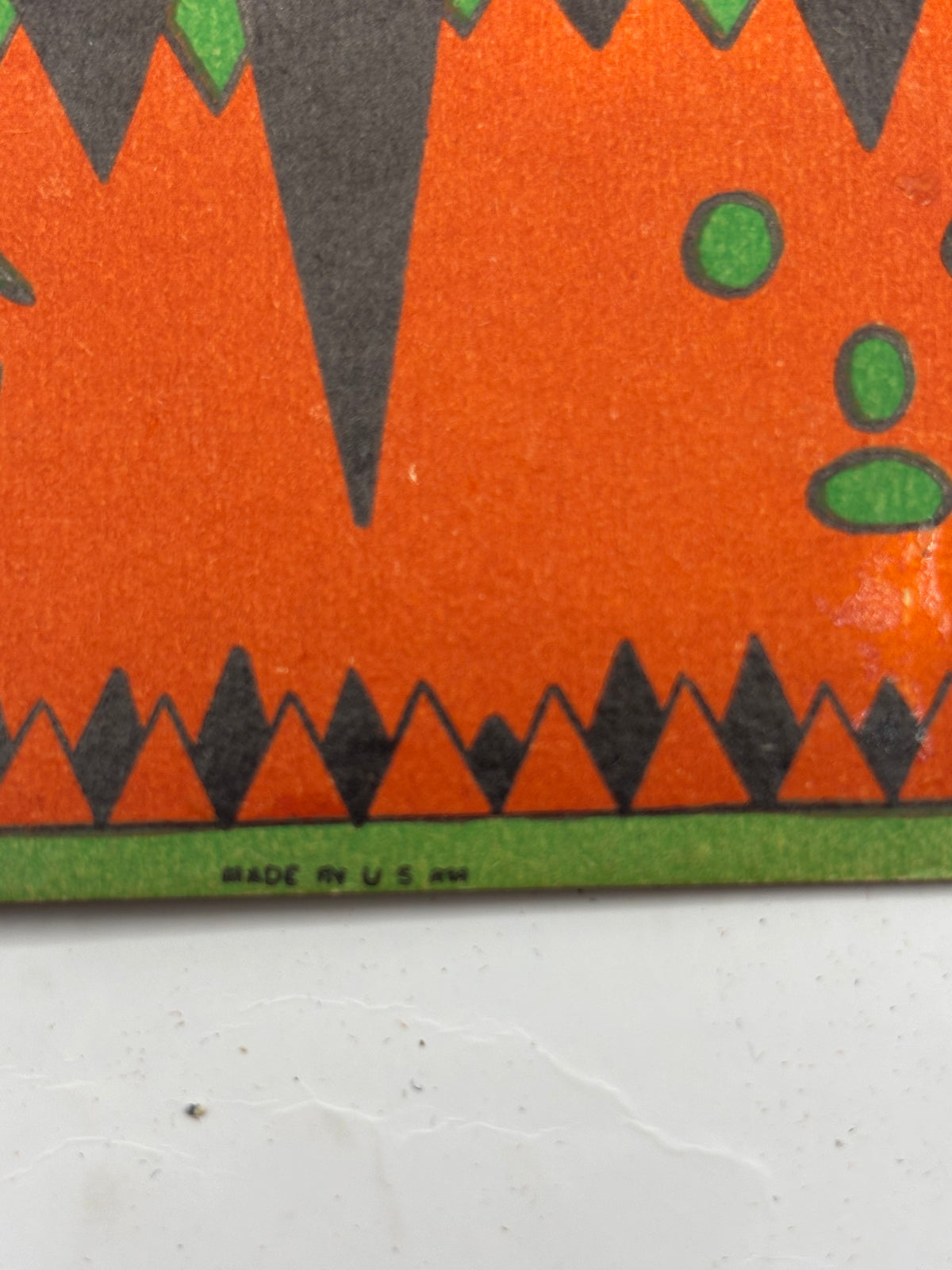 Vintage Halloween 1920s Crepe Paper Halloween Party Hat