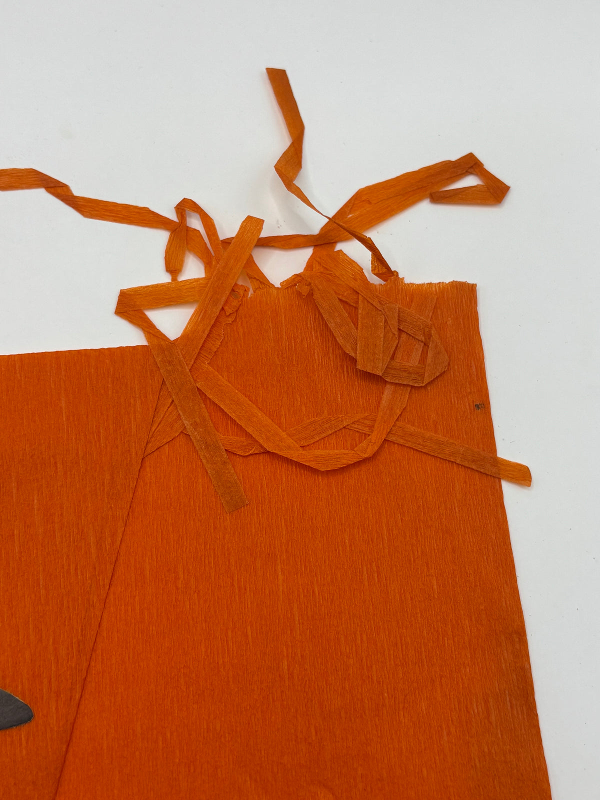 Vintage Halloween 1920s Crepe Paper Halloween Party Hat