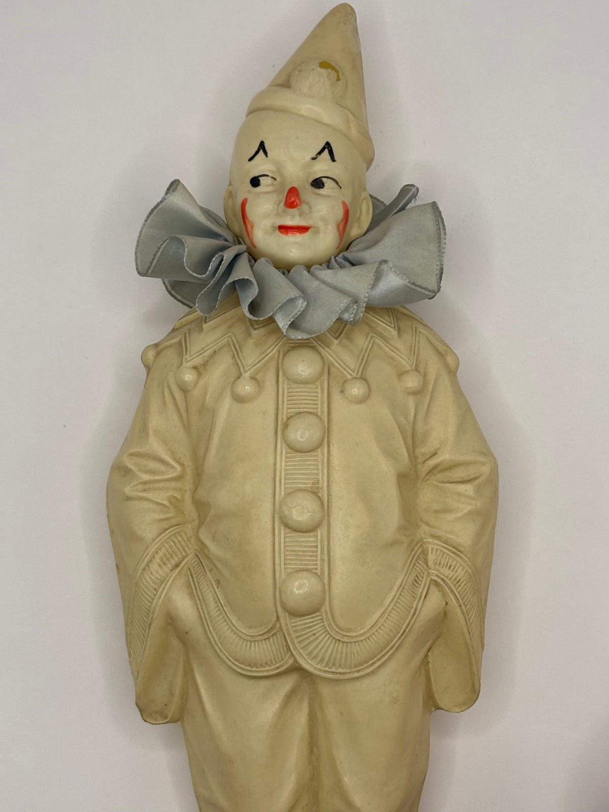 Antique Early 1900s Celluloid Clown Rattle