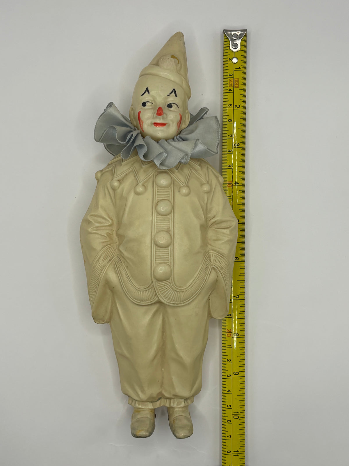 Antique Early 1900s Celluloid Clown Rattle