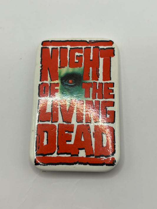 Vintage 1990 Night of the Living Dead Movie Promo Button