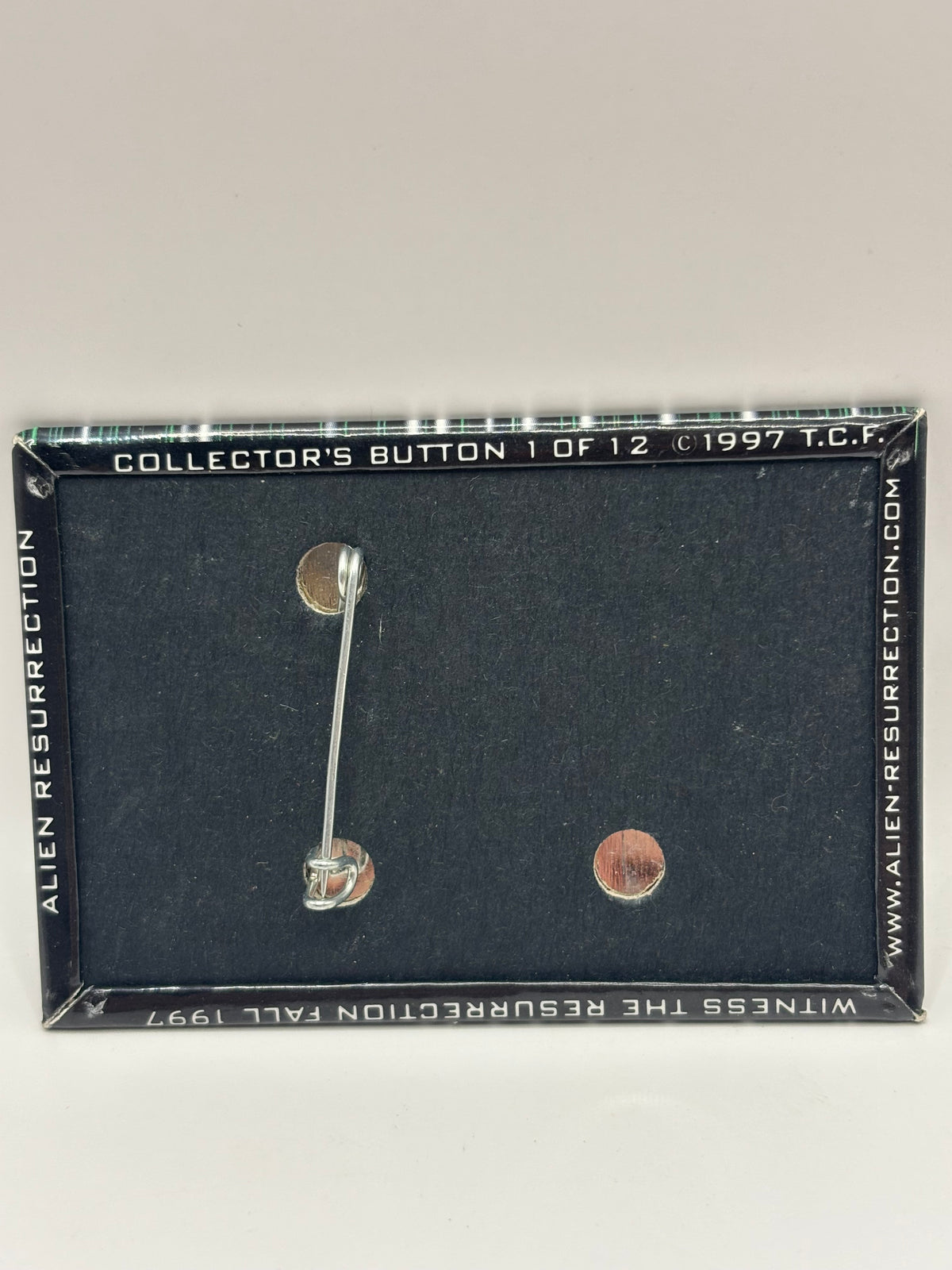 Vintage 1997 Alien Resurrection Movie Promo Button Ripley