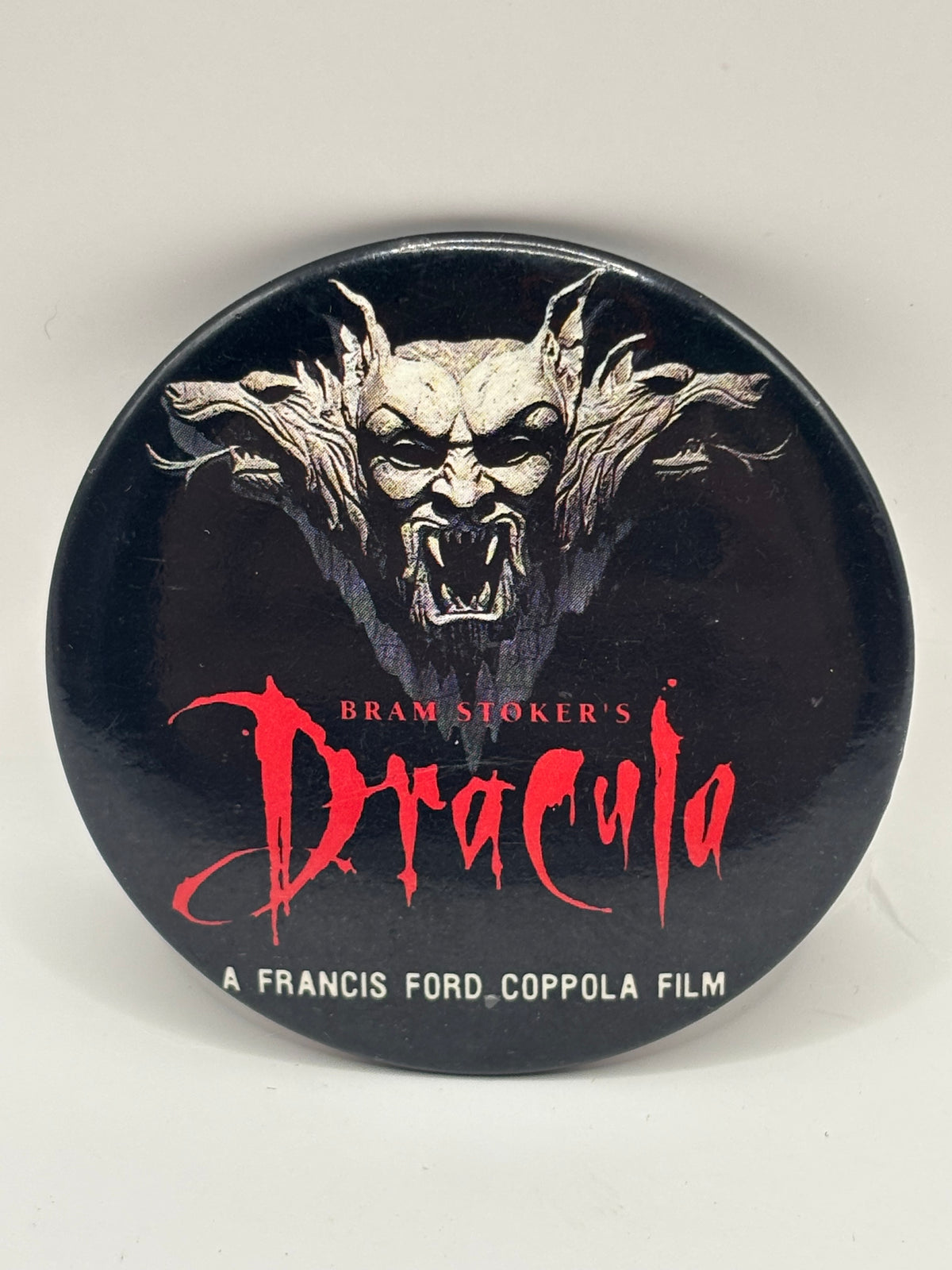 Vintage 1992 Bram Stoker's Dracula Movie Promo Button
