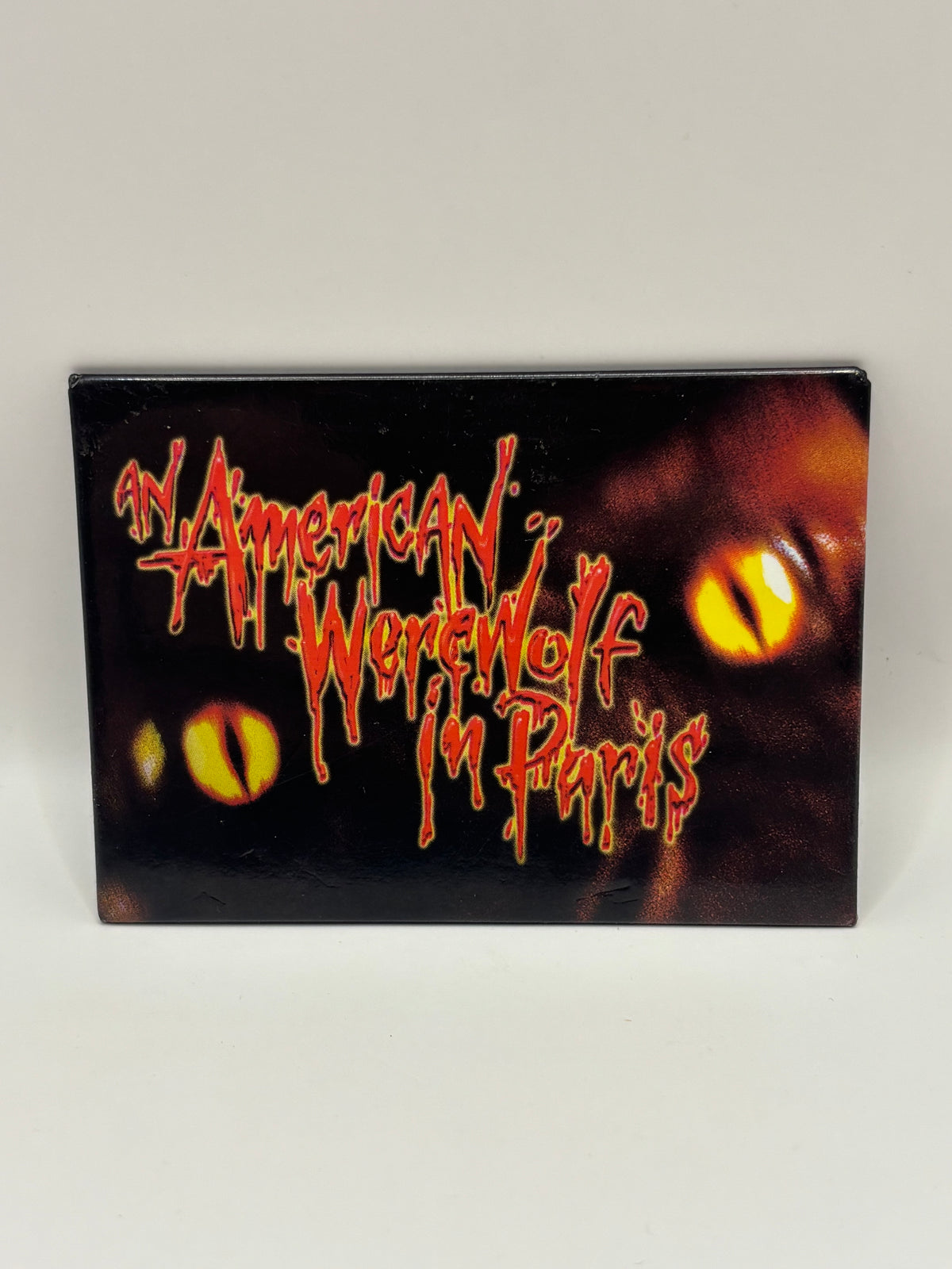 Vintage 1997 An American Werewolf In Paris Movie Promo Button