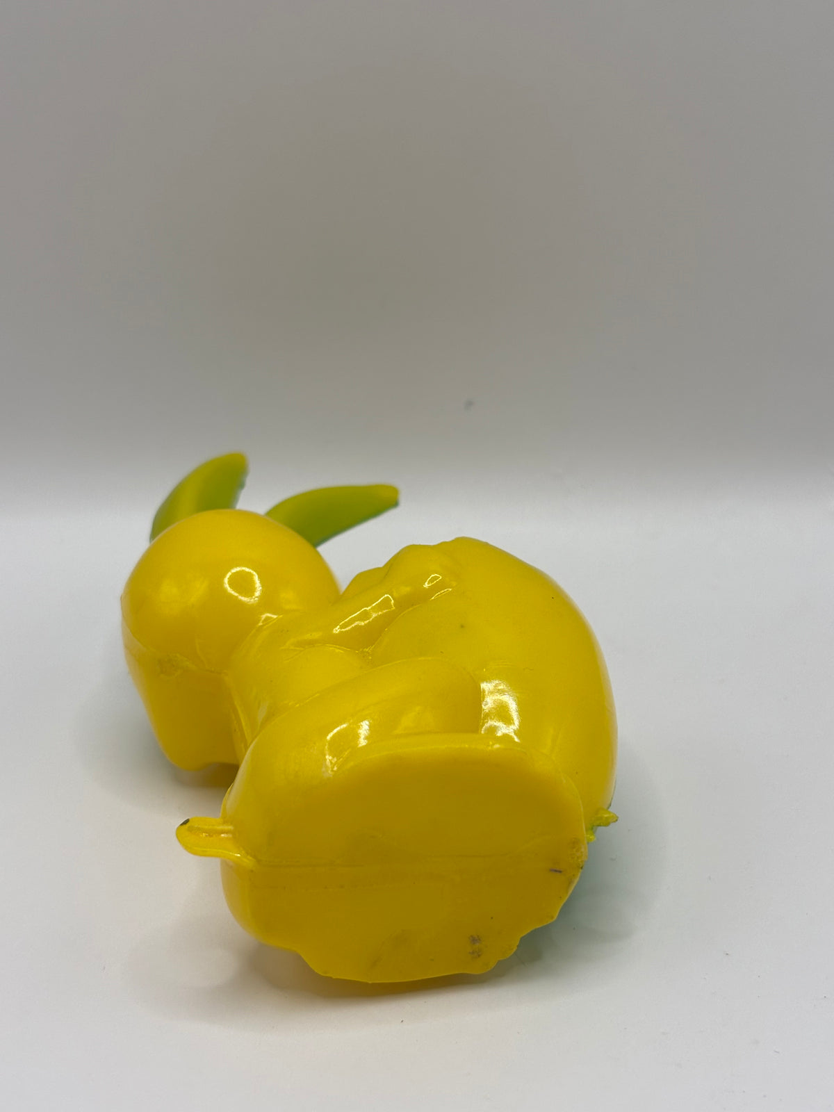 VIntage 1950s Easter Bunny Hard Plastic Candy Container