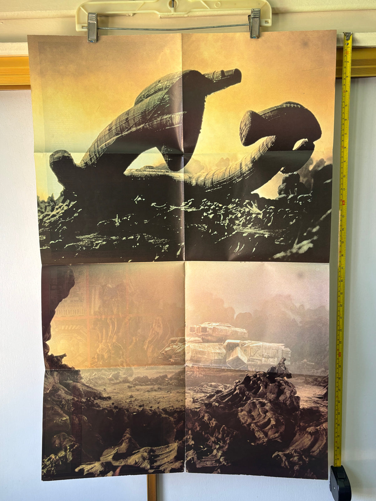 Vintage 1979 Alien (Movie) Official Poster Magazine No.2