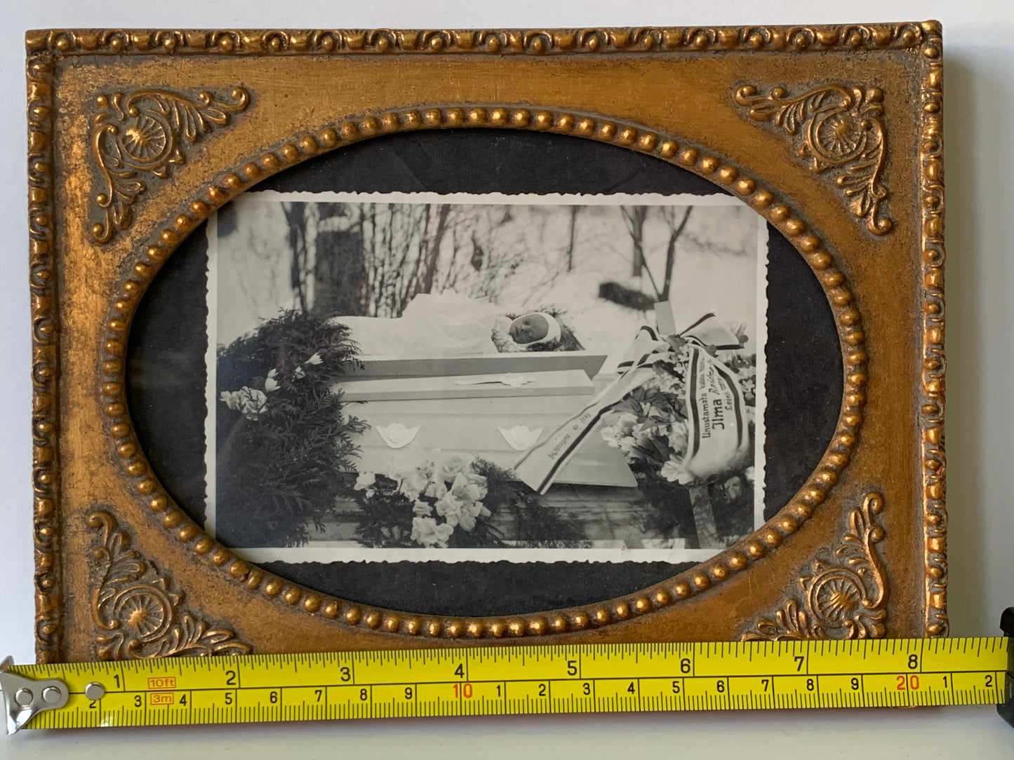 1930s Post Mortem Photo Russian Baby
