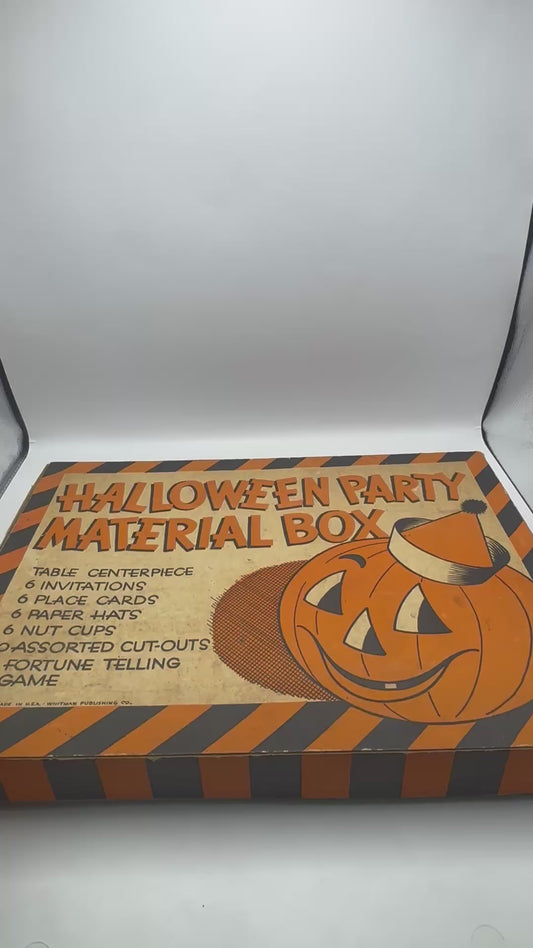 1936 Whitman's Halloween Party Set