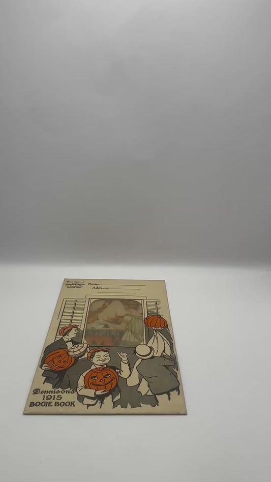1915 Dennison's Bogie Book in Original Envelope